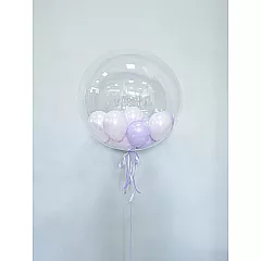 Шар Bubble 80 см № 19